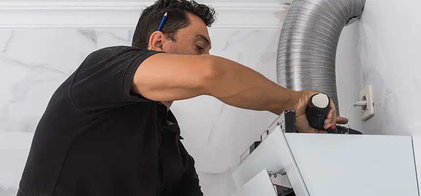Precision In-wall Dryer Vent Cleaning & Rerouting Corrections in Jersey City, NJ